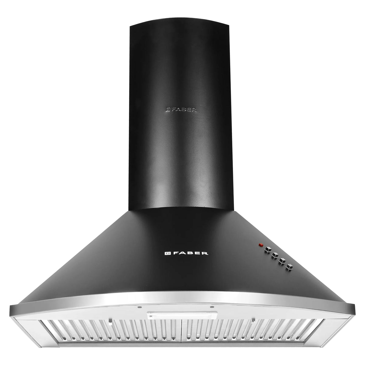 Faber Class Pro PB BK LTW 60 cm Wall-Mounted Chimney – 1000 m³/hr Suction, Push Button Control & LED Lighting-5
