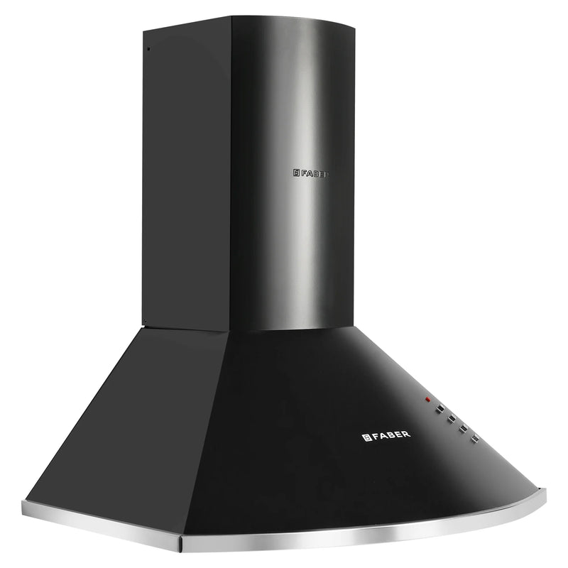 Faber Class Pro PB BK LTW 60 cm Wall-Mounted Chimney – 1000 m³/hr Suction, Push Button Control & LED Lighting-7