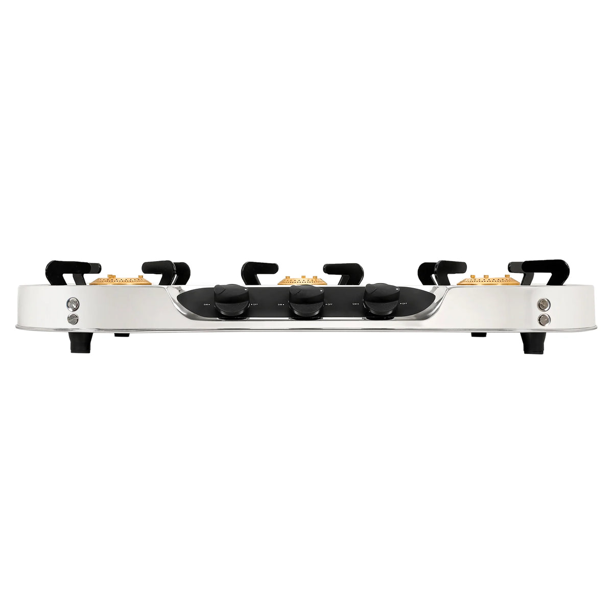 Faber HOB COOKTOP CRYSTAL 3BB SS – 3 Burner Gas Cooktop, Brass Burners, Stainless Steel Body, Manual Ignition-7