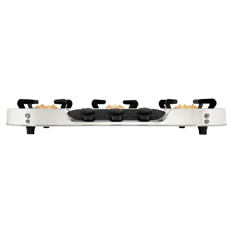 Faber HOB COOKTOP CRYSTAL 3BB SS – 3 Burner Gas Cooktop, Brass Burners, Stainless Steel Body, Manual Ignition-7
