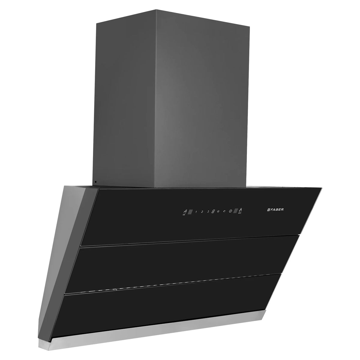 Faber Zenith FL SC AC BK 75 cm Wall-Mounted Chimney – 1350 m³/hr Suction, Filterless Auto-Clean & Gesture/Touch Control-10