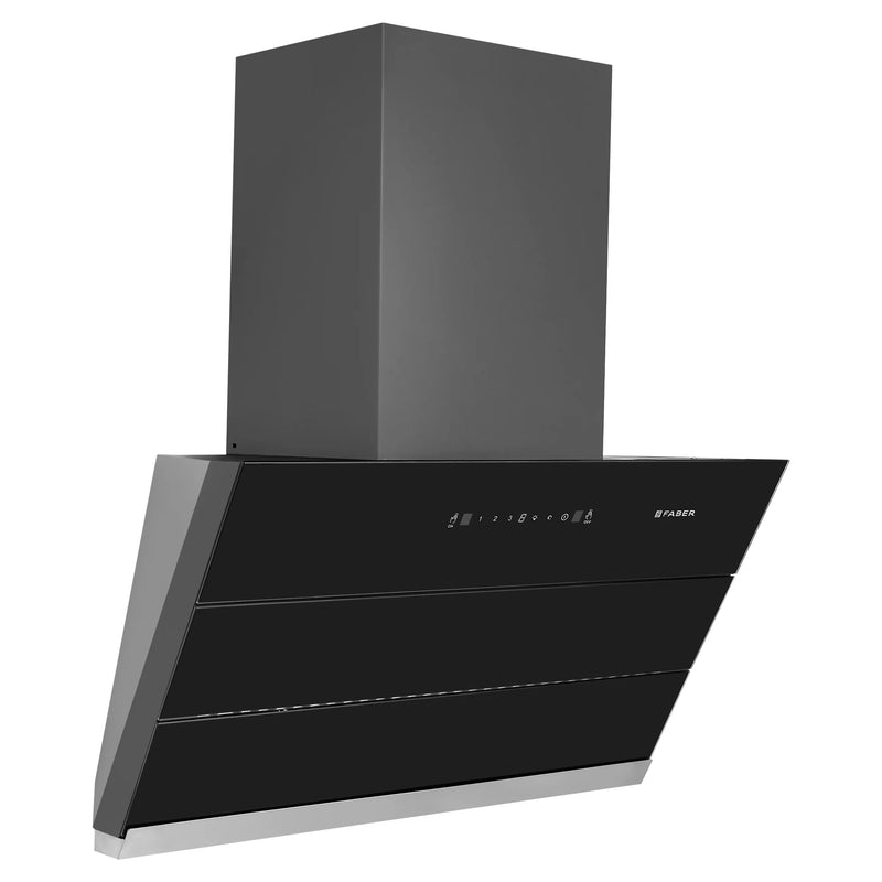 Faber Zenith FL SC AC BK 75 cm Wall-Mounted Chimney – 1350 m³/hr Suction, Filterless Auto-Clean & Gesture/Touch Control-10