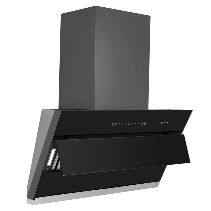 Faber Zenith FL SC AC BK 75 cm Wall-Mounted Chimney – 1350 m³/hr Suction, Filterless Auto-Clean & Gesture/Touch Control-12