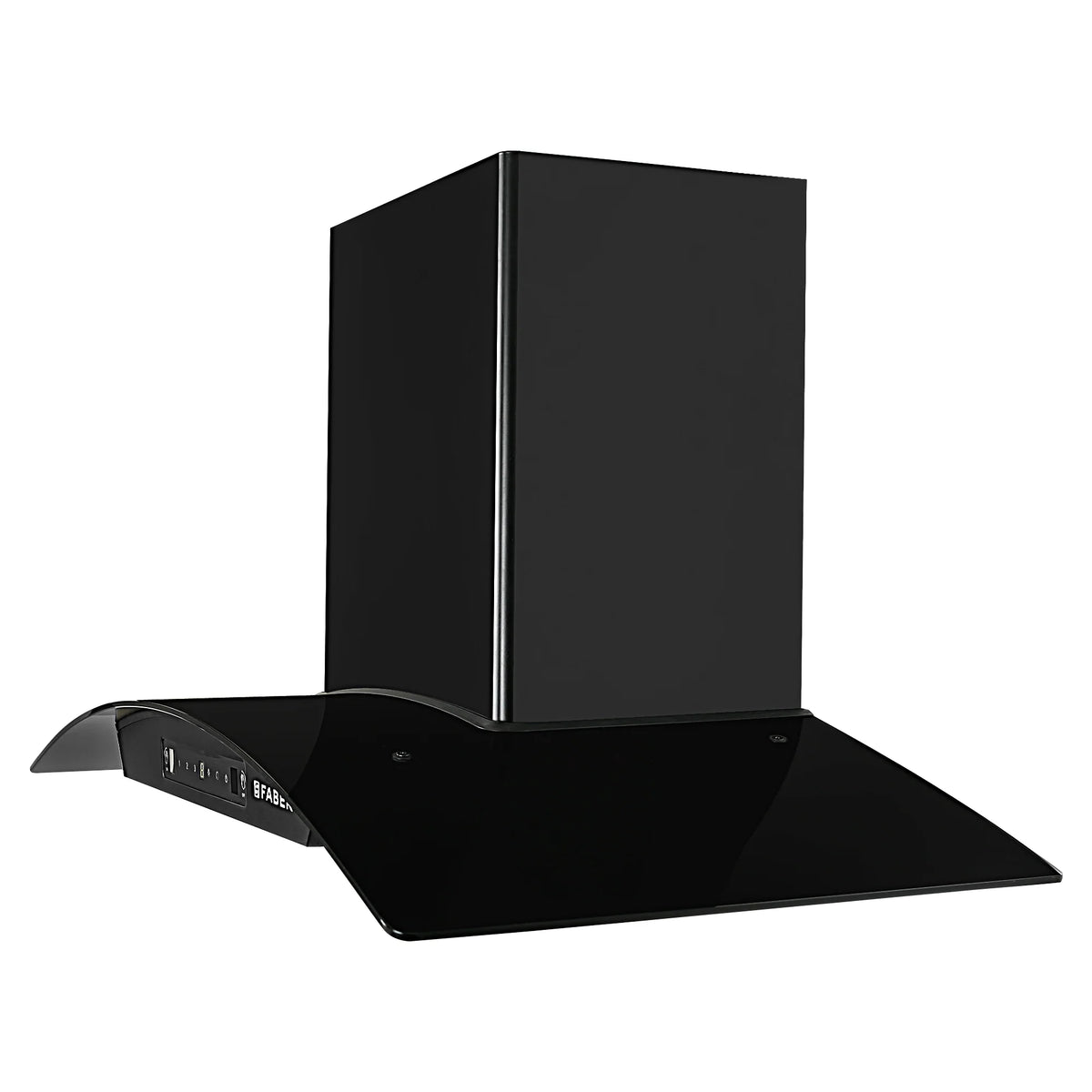 Faber Zest IN HC SC FL BK 90 cm Wall-Mounted Chimney – 1200 m³/hr Suction, Filterless Auto-Clean & Touch/Gesture Control-5