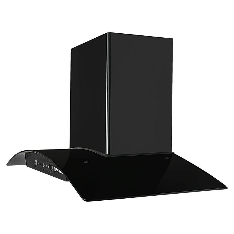 Faber Zest IN HC SC FL BK 90 cm Wall-Mounted Chimney – 1200 m³/hr Suction, Filterless Auto-Clean & Touch/Gesture Control-5