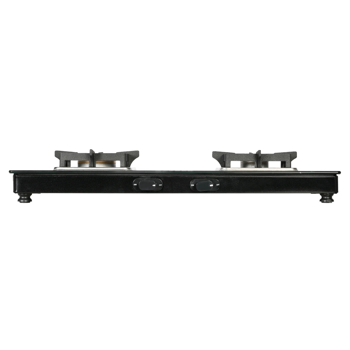 Faber Cooktop Remo 2BB BK – 2 Burner Manual Gas Cooktop with Brass Burners & Jumbo Burner | MS Powder Coated Finish-4