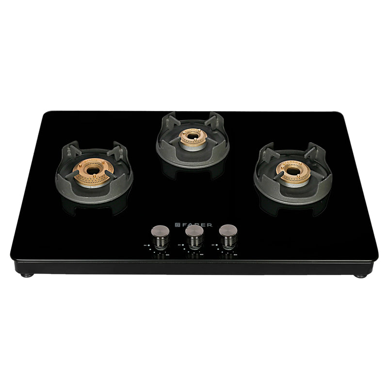 Faber NIOS DLX 753 BB BK Gas Cooktop – 75cm 3 Burner, Brass Burners, Powder Coated Finish, Manual Ignition-12