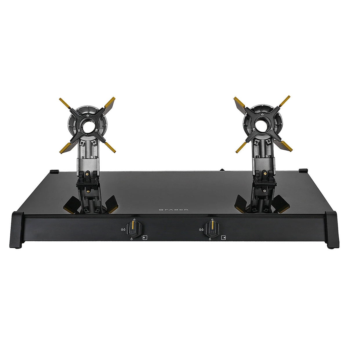 Faber HOB COOKTOP GENIUS 752 BK – 75cm 2 Burner Gas Hob, Brass Burners, Manual Ignition, Black Matte Finish-8