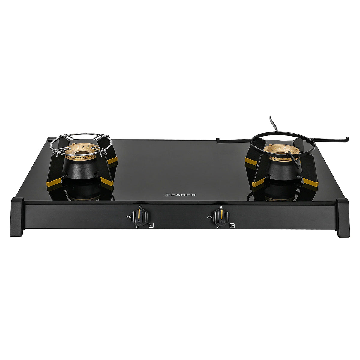 Faber HOB COOKTOP GENIUS 752 BK – 75cm 2 Burner Gas Hob, Brass Burners, Manual Ignition, Black Matte Finish-13