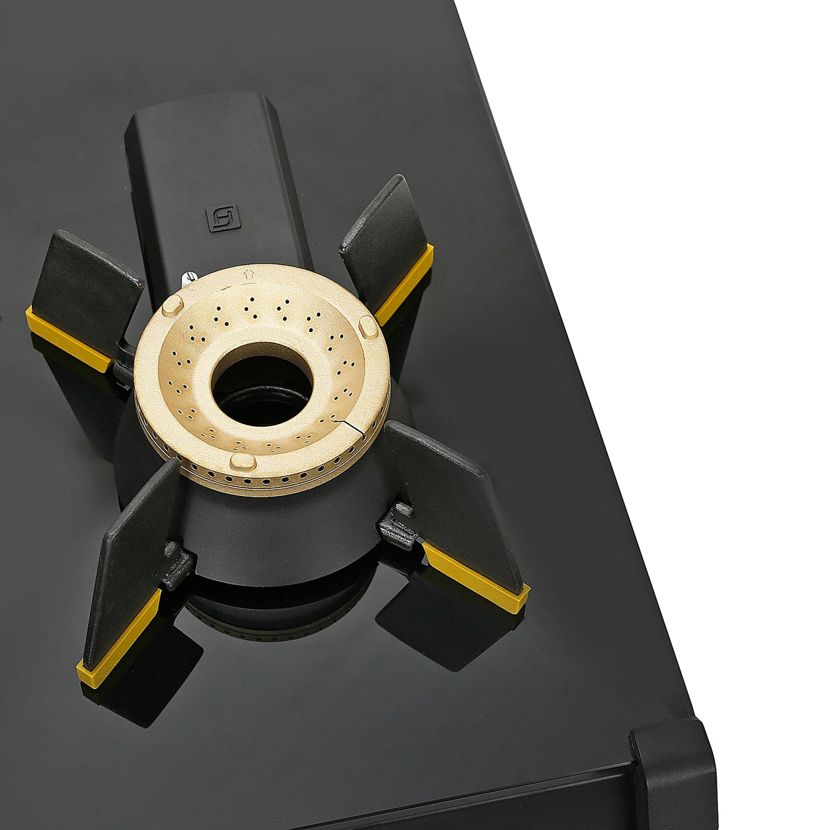 Faber HOB COOKTOP GENIUS 804 AI BK – 80cm 4 Burner Gas Hob, Brass Burners, Auto Ignition, Black Glass Finish-13