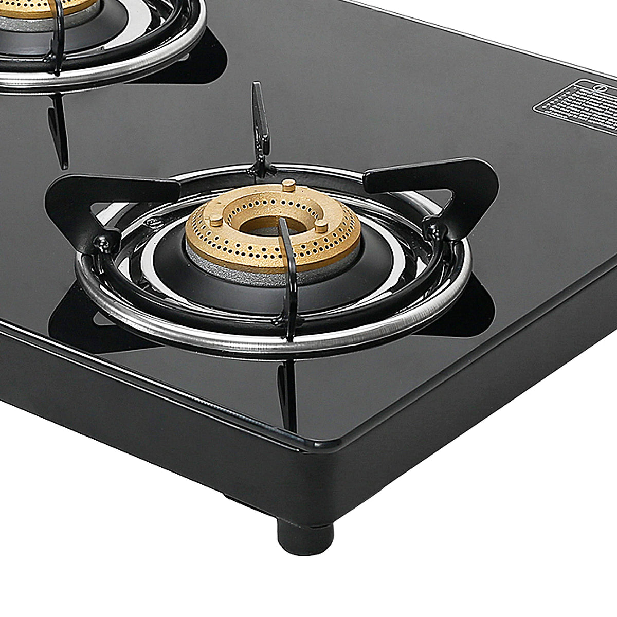 Faber Cooktop Spark 3BB BK – 3 Burner Gas Cooktop with Brass Burners & Jumbo Burner | 6mm Toughened Glass | Manual Ignition-11