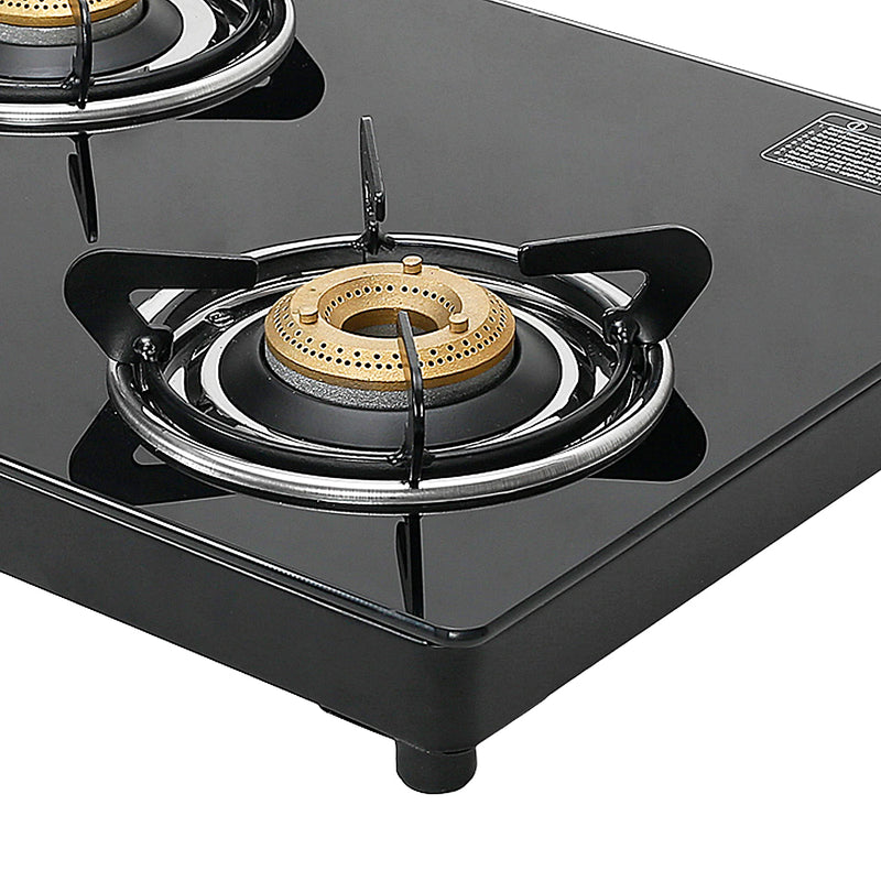 Faber Cooktop Spark 3BB BK – 3 Burner Gas Cooktop with Brass Burners & Jumbo Burner | 6mm Toughened Glass | Manual Ignition-11