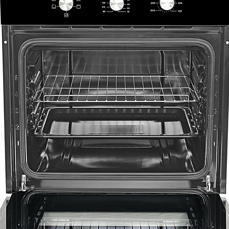 Faber FBIO 80L 5F BK Built-in Oven – 80L Black Glass, 5 Cooking Functions, Pull Knob Control, Convection Cooking, Energy Efficient-6
