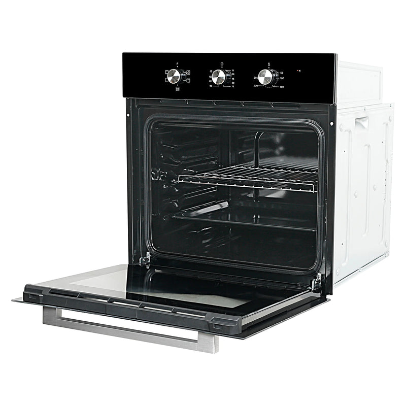 Faber FBIO 80L 5F BK Built-in Oven – 80L Black Glass, 5 Cooking Functions, Pull Knob Control, Convection Cooking, Energy Efficient-13