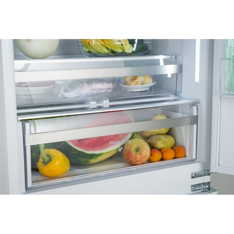 Franke Mythos FCB 400 V NE E Built-in Refrigerator (400L, Bottom Freezer, Fast Cool & Freeze, EasyFrost, 35dB, White)-10