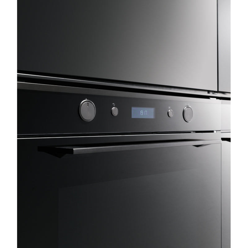 Franke Mythos FMY 98 P BK Built-in Pyrolytic Oven (73L, Black Glass, A+ Energy, 10 Functions, LCD Display, Self-Cleaning, Soft Close Door)-11