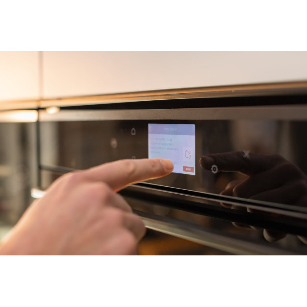 Franke Mythos FMY 99 HS BK Built-in Steam Oven (73L, Full Steam, TFT Touch Display, 19 Functions, CookAssist, Multicooking, A+ Energy, Black Glass)-20