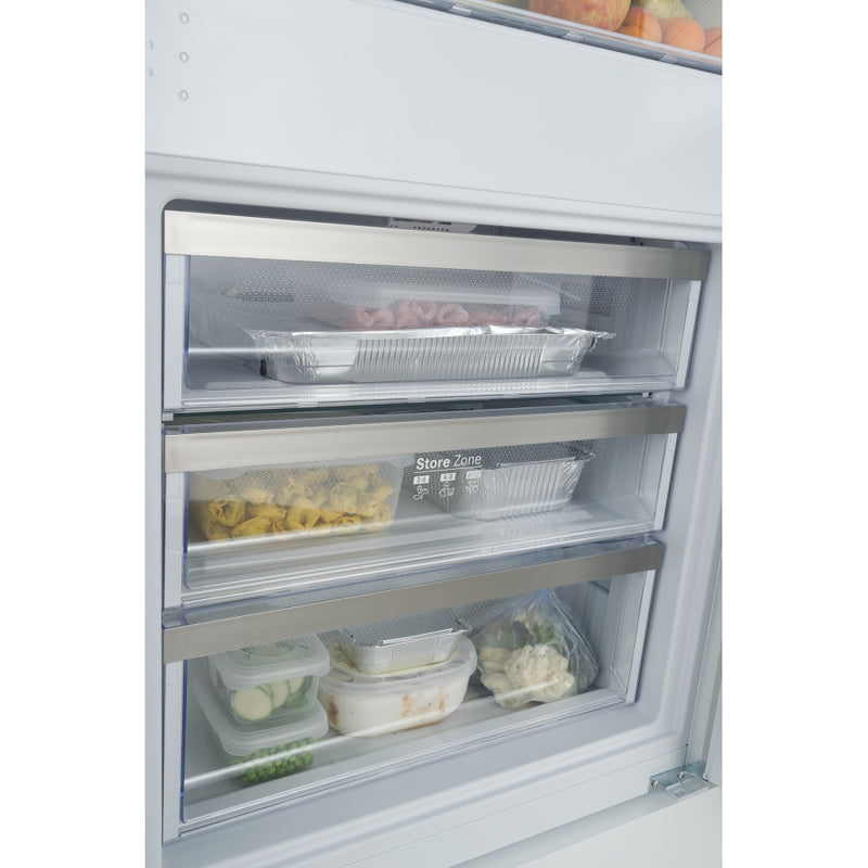 Franke Mythos FCB 400 V NE E Built-in Refrigerator (400L, Bottom Freezer, Fast Cool & Freeze, EasyFrost, 35dB, White)-14