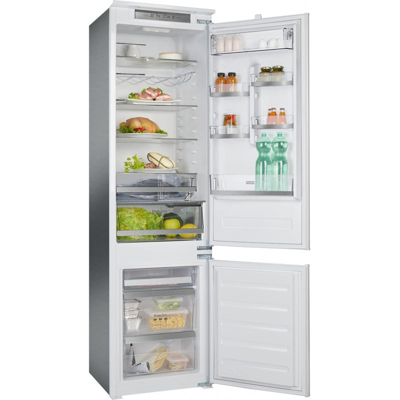 Franke Mythos FCB 360 TNF NE E Built-in Refrigerator (280L, Total No Frost, Bottom Freezer, 34dB, LED Lighting, White)-1