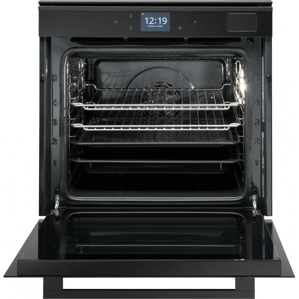 Franke Mythos FMY 99 HS BK Built-in Steam Oven (73L, Full Steam, TFT Touch Display, 19 Functions, CookAssist, Multicooking, A+ Energy, Black Glass)-3