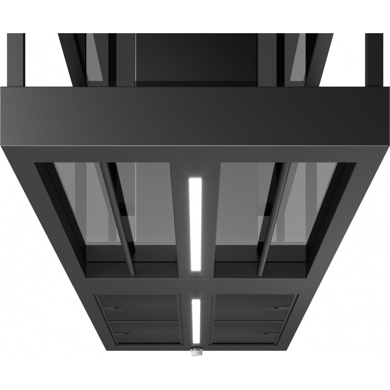 Franke Mythos T-Shelf FMY BK Matt F180 Island Kitchen Hood (1800mm) – 750 m³/h, Black Extra Matt Finish, LED Bar Lighting, Aluminium Filter, Energy Class A-2