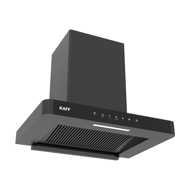 KAFF R PRO DHC 60 Auto Clean Chimney 60cm | 1180 m³/h Suction | Gesture Control | Matte Black Glass