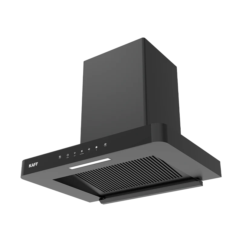 KAFF R PRO DHC 60 Auto Clean Chimney 60cm | 1180 m³/h Suction | Gesture Control | Matte Black Glass-3