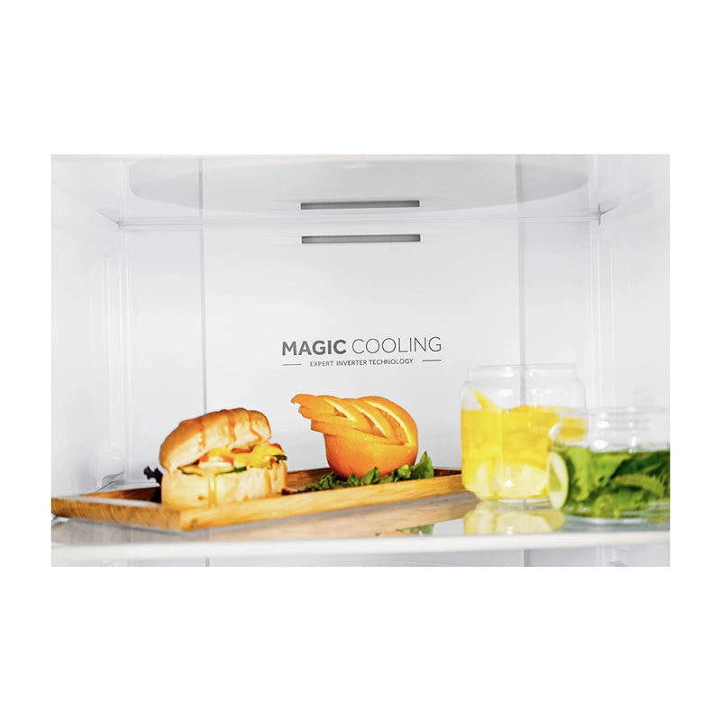 Haier 602L 3 Star Black Glass 2 Door Smart Convertible Side-by-Side Refrigerator | HRS-682KGU1-11