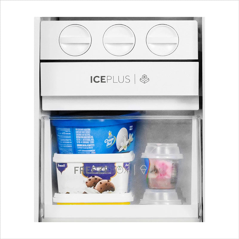 Haier 602L 3 Star Black Glass 2 Door Smart Convertible Side-by-Side Refrigerator | HRS-682KGU1-13