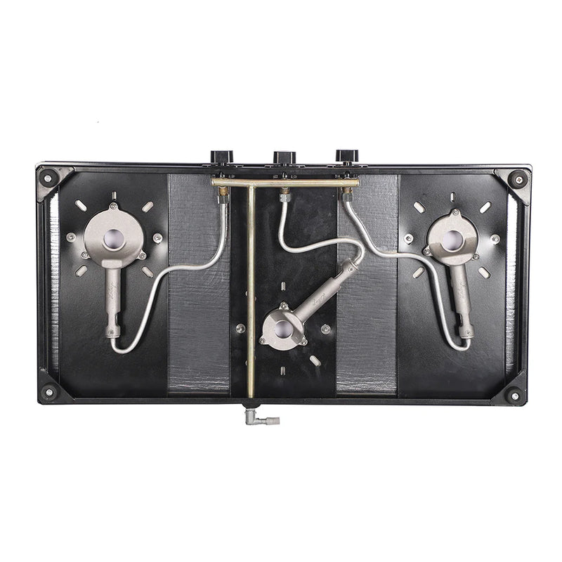 Faber Cooktop Remo 3BB BK – 3 Burner Manual Gas Cooktop with Brass Burners & Jumbo Burner | MS Powder Coated Finish-4