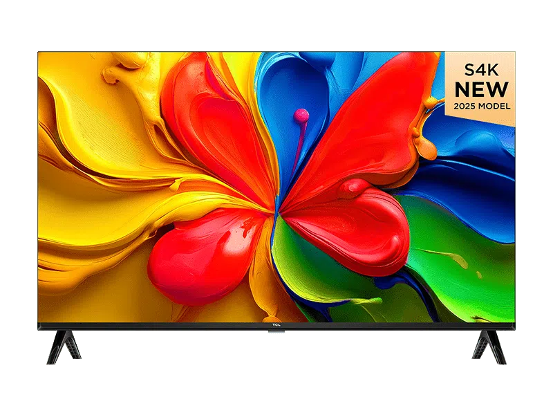 TCL 32S4K 32-inch QLED Smart TV | HDR10 | Dolby Audio | Google TV | Google Cast | Slim Bezel-less Design | Multiple Viewing Modes