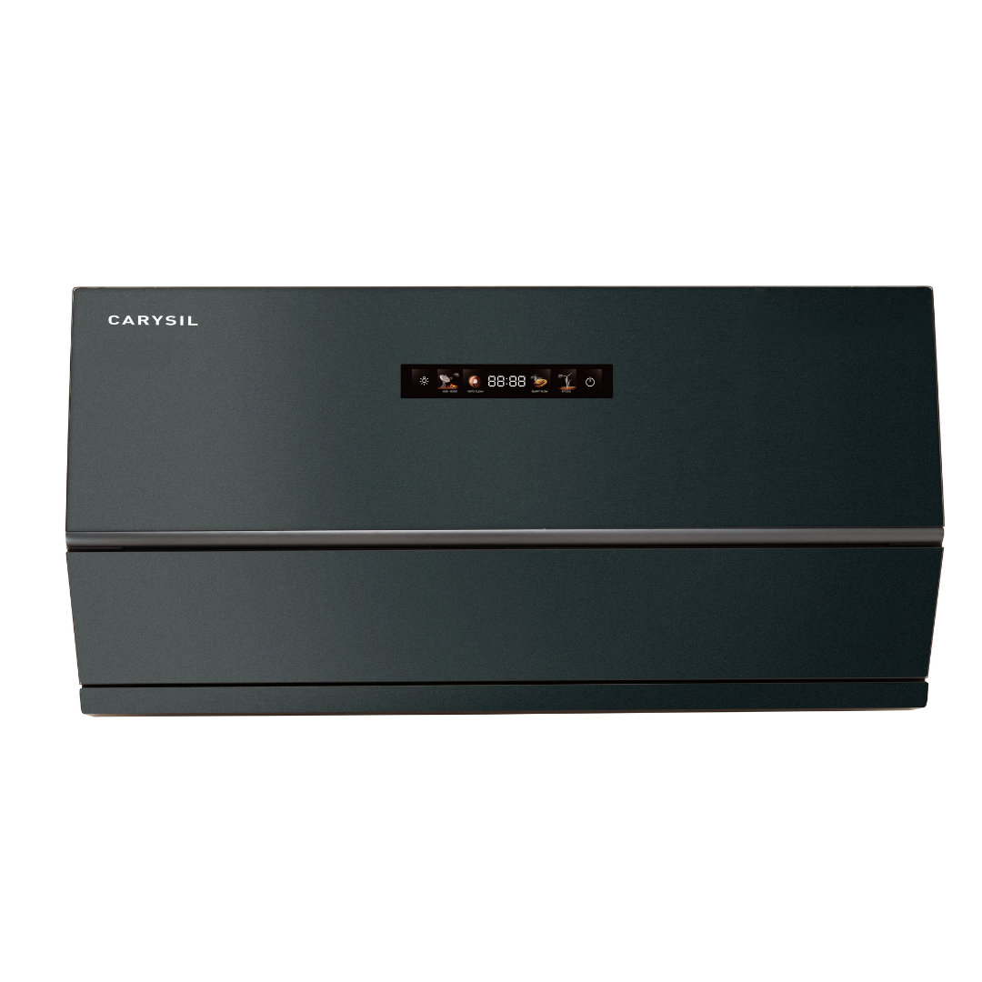 Carysil Split BLDC 90 Chimney | 1800 m³/h Suction | BLDC Motor 250W | Filterless Auto Clean Kitchen Chimney with Touch Control (Matt Black)-5