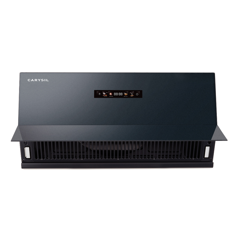 Carysil Split BLDC 90 Chimney | 1800 m³/h Suction | BLDC Motor 250W | Filterless Auto Clean Kitchen Chimney with Touch Control (Matt Black)-6
