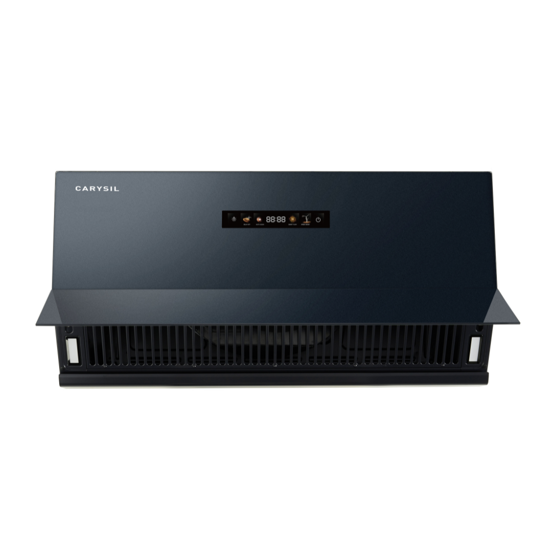 Carysil Split BLDC 90 Chimney | 1800 m³/h Suction | BLDC Motor 250W | Filterless Auto Clean Kitchen Chimney with Touch Control (Matt Black)-7