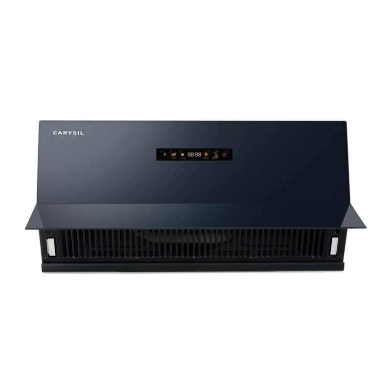 Carysil Split BLDC 90 Chimney | 1800 m³/h Suction | BLDC Motor 250W | Filterless Auto Clean Kitchen Chimney with Touch Control (Matt Black)-7