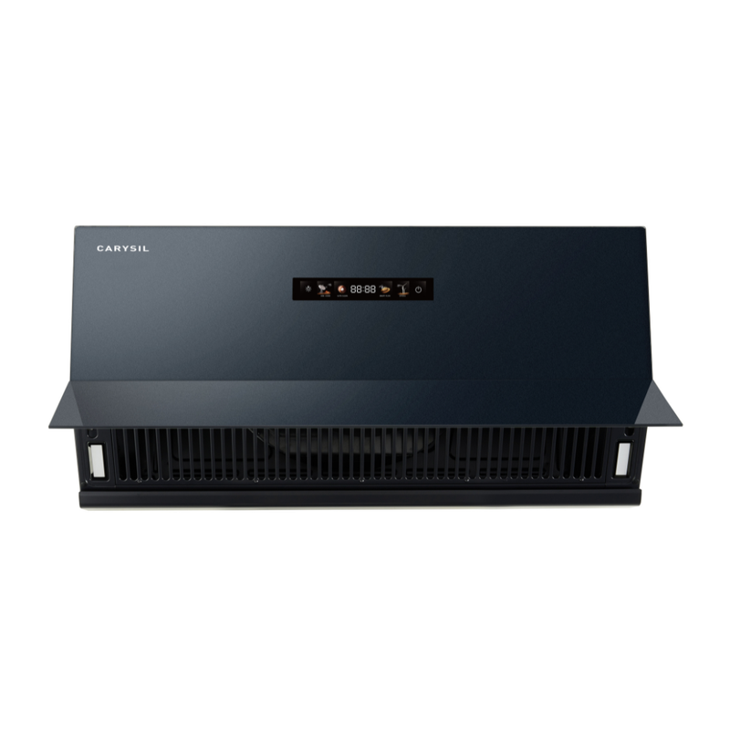 Carysil Split BLDC 90 Chimney | 1800 m³/h Suction | BLDC Motor 250W | Filterless Auto Clean Kitchen Chimney with Touch Control (Matt Black)-8