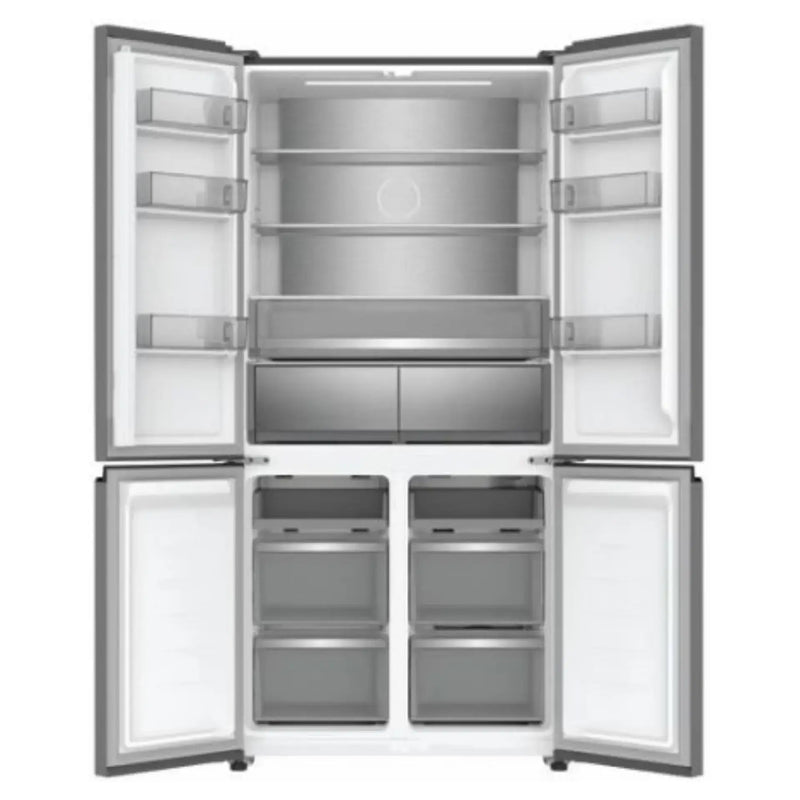 Carysil 90 cm Slot-In Free Standing Refrigerator | 503 L Capacity | 4 Door | Frost Free | Inox Finish | Large Family Refrigerator-1