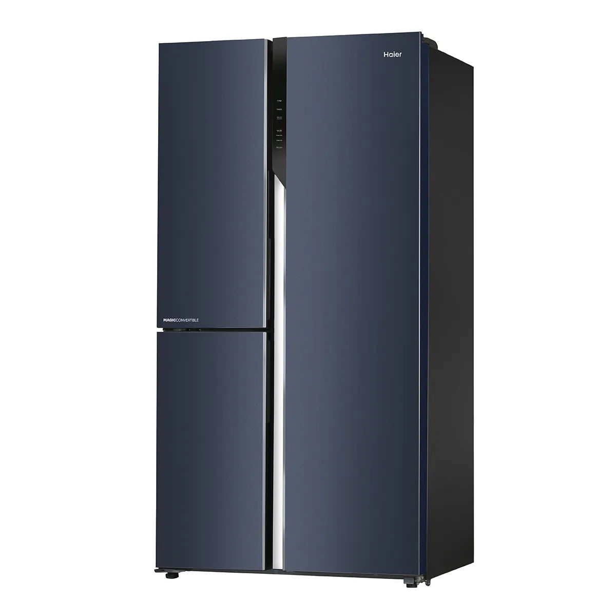HAIER 598L 3-DOOR SIDE-BY-SIDE REFRIGERATOR – GRAPHITE BLACK HRT-683GKU1