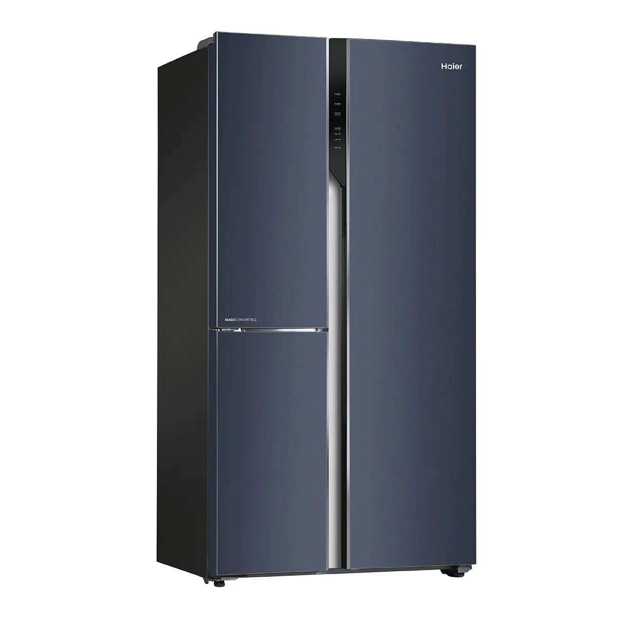 HAIER 598L 3-DOOR SIDE-BY-SIDE REFRIGERATOR – GRAPHITE BLACK HRT-683GKU1-2