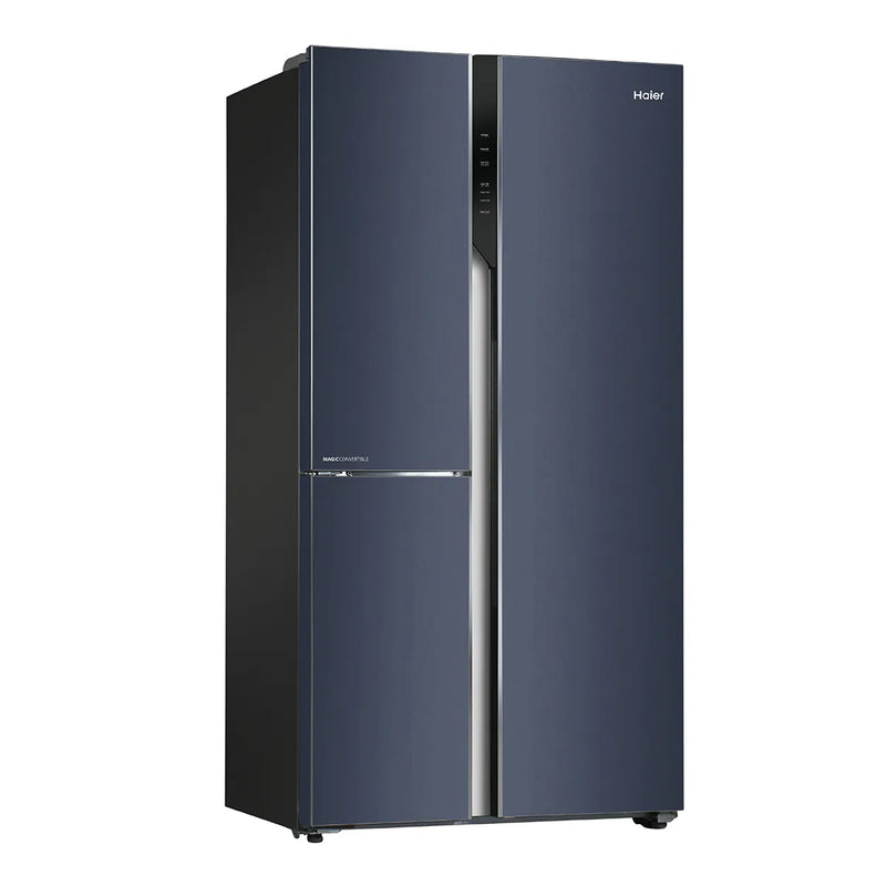 HAIER 598L 3-DOOR SIDE-BY-SIDE REFRIGERATOR – GRAPHITE BLACK HRT-683GKU1-2