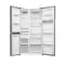 HAIER 592L 3-DOOR SIDE-BY-SIDE REFRIGERATOR – WI-FI, WATER DISPENSER, GRAPHITE BLACK HRT-683WGKU1-5