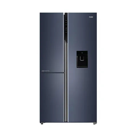 HAIER 592L 3-DOOR SIDE-BY-SIDE REFRIGERATOR – WI-FI, WATER DISPENSER, GRAPHITE BLACK HRT-683WGKU1-6