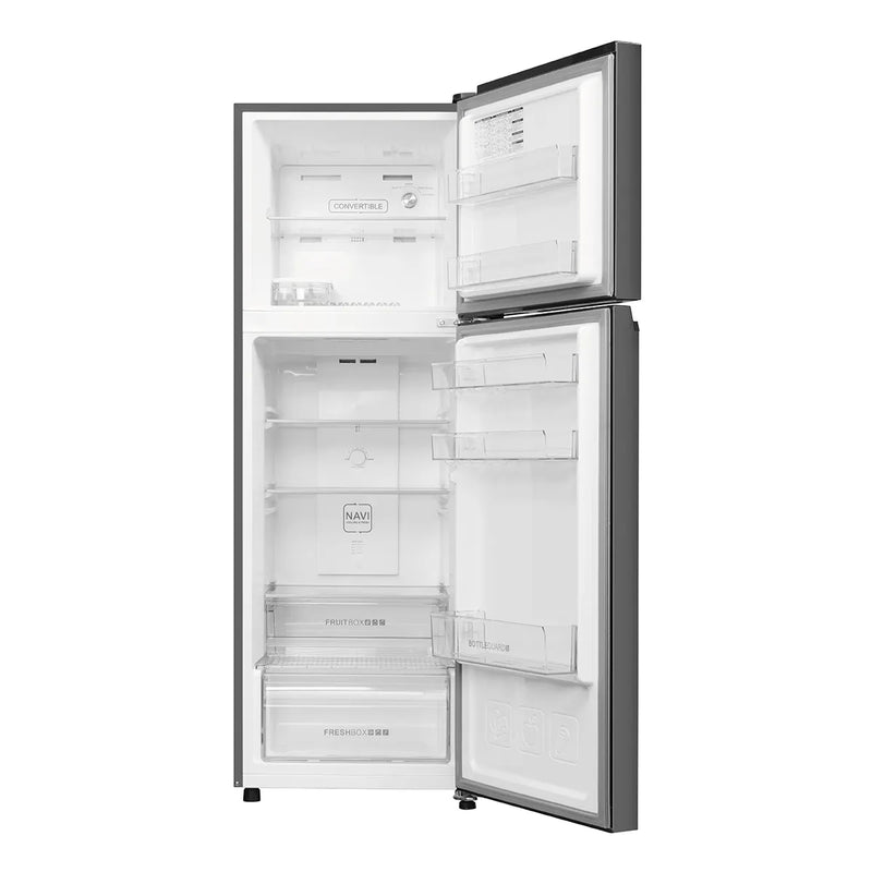 HAIER 240L FROST FREE DOUBLE DOOR REFRIGERATOR – GE BLACK HRF-2902IBGBA-P-4