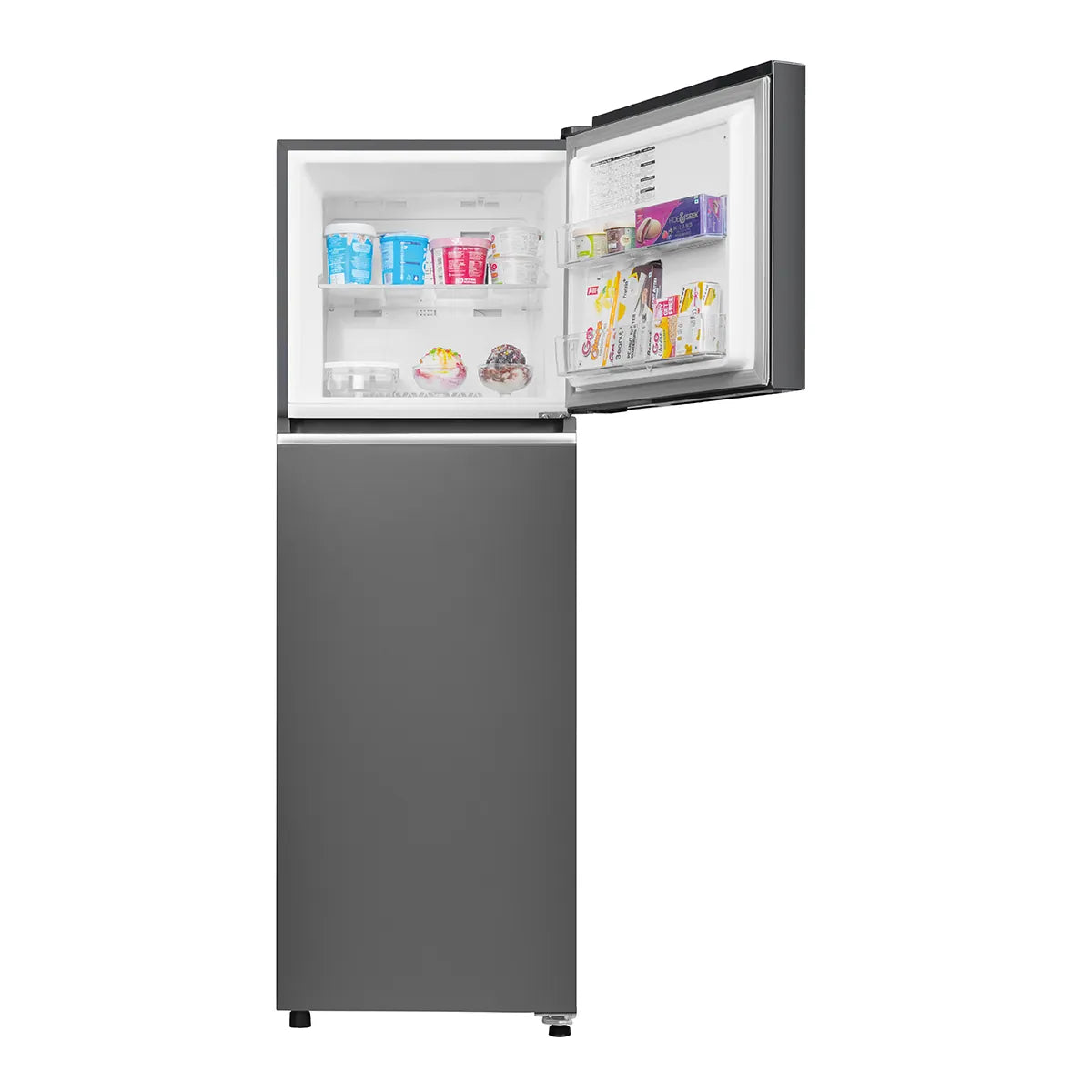 HAIER 240L FROST FREE DOUBLE DOOR REFRIGERATOR – GE BLACK HRF-2902IBGBA-P-5