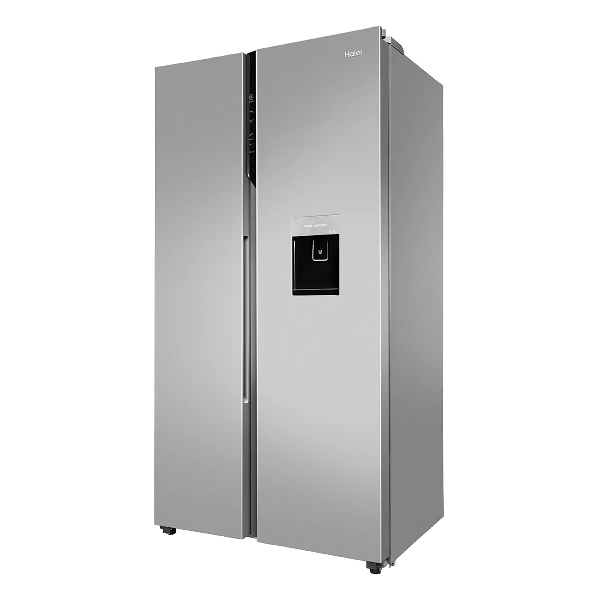 HAIER 596L 2-DOOR SIDE-BY-SIDE REFRIGERATOR – WI-FI, WATER DISPENSER, REGAL STEEL HRS-682WRSU1-1