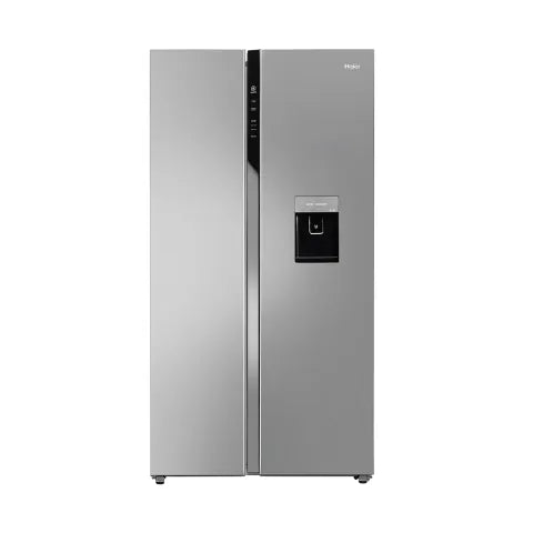 HAIER 596L 2-DOOR SIDE-BY-SIDE REFRIGERATOR – WI-FI, WATER DISPENSER, REGAL STEEL HRS-682WRSU1-5