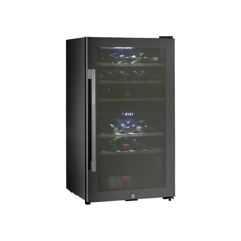 KAFF WC 76 DZ - Free Standing Wine Cooler, 29 Bottles Capacity, Touch Control-1