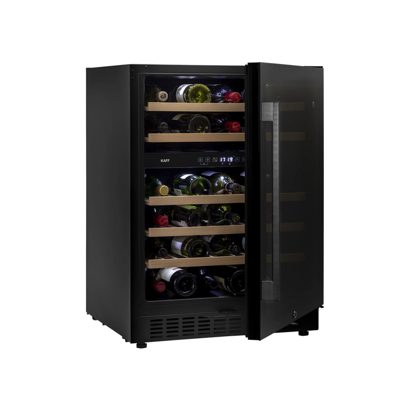 KAFF WC135 - DZ Dual Zone Wine Cooler (Built-in), 46 Bottles Capacity, Touch Control-1