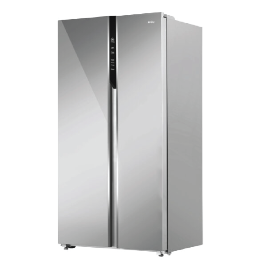 Haier 602L Mirror Glass 3 Star Smart Convertible Side-by-Side Refrigerator (HRS-682PMGU1)-1