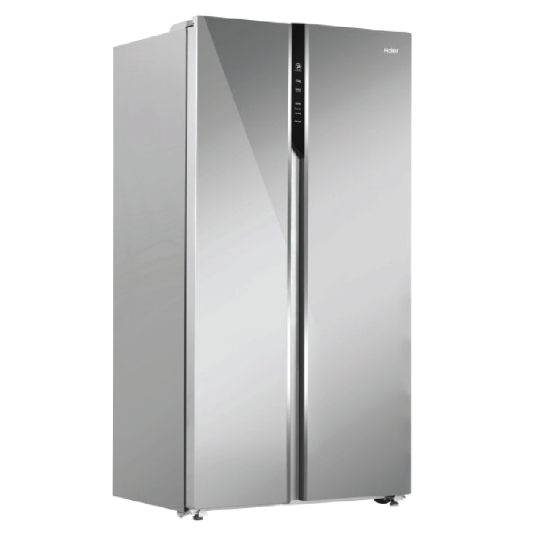 Haier 602L Mirror Glass 3 Star Smart Convertible Side-by-Side Refrigerator (HRS-682PMGU1)